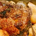 Cooksnap de Luciano quando cozinhou Contra Filé assado com Batatas ao Forno.