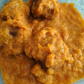El cooksnap de Marta cuando hizo Albóndigas de carne y champiñones en salsa de tomate y calabacín.