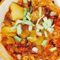 Rafiqua Shama का कुकस्नैप जब उन्होंने आलू बैंगन की सब्जी (Aloo Baingan ki sabzi recipe in Hindi) बनाया था।