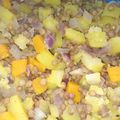 El cooksnap de Natalia cuando hizo Guiso de lentejas.