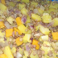 El cooksnap de Natalia cuando hizo Guiso de lentejas.