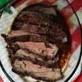 El cooksnap de Maria Paz Dominguez/ @pacitamama en instagram cuando hizo Lomo de vacuno a punto con finas hierbas.