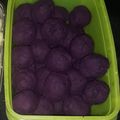 Cooksnap dari Vina Kitchen untuk resep Bola-bola ubi ungu coklat Lumer