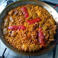 El cooksnap de Clemente Sánchez cuando hizo Paella valenciana.