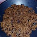 Cooksnap dari Iin Trindarwati untuk resep Serundeng Daging Manis Pedas