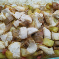 El cooksnap de 2marugan cuando hizo Calabacín con berenjena y merluza al horno.