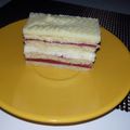 Bildi Cooksnap-ja, amikor elkészítette a(z) Citrom szelet eperlekvárral receptet.