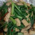 Cooksnap dari Momy Erza untuk resep Tumis kacang panjang dan sawi hijau