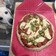 El cooksnap de Michel Hernández Delgado cuando hizo Pizza vegana express al sartén - con quesito veg - 🍕🍕:).