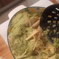 El cooksnap de Romina Caubarrere cuando hizo 🥦fideos de legumbres con salsa de brócoli🥦.