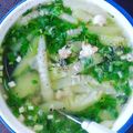Cooksnap của Pi Ha khi họ làm theo món Canh dưa hấu non