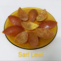 El cooksnap de Sari Lewi cuando hizo Naranja confitada.