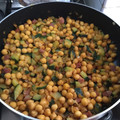 El cooksnap de Maria Cordero cuando hizo Calabacines con garbanzos.