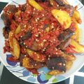 Cooksnap dari Lusi Yana untuk resep Dendeng balado (daging kambing)