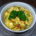 El cooksnap de Carolina CASTRO cuando hizo Tirabuzones caprese "one pot pasta" 🍝 🇮🇹 🍝 🇮🇹 🍝 🇮🇹 🍝.