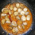 El cooksnap de Carmen Conejo Mico cuando hizo Almejas a la marinera.