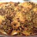 Gigi 's cooksnap of when they made Mexican Lasagna.