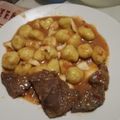 El cooksnap de Alejandra Zurita cuando hizo Ñoquis de papa y calabaza caseros.