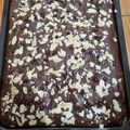 Cooksnap dari Muthia untuk resep Fudgy brownis shiny crust/resep brownis panggang ekonomis