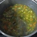 El cooksnap de cecilia cuando hizo Ramen vegano y primaveral.