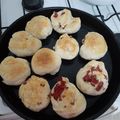 El cooksnap de Araa cuando hizo Pan saborizado con salame.