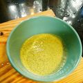 El cooksnap de Federico Zambrano cuando hizo Mayonesa de cilantro.