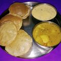 Nirmala Rajput का कुकस्नैप जब उन्होंने पूरी और आलू की सब्जी(puri aur aloo ki sabzi recipe in hindi) बनाया था।
