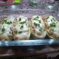 El cooksnap de Amy Galarza cuando hizo Zucchini rellenos.