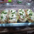 El cooksnap de Amy Galarza cuando hizo Zucchini rellenos.