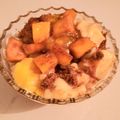 Hadia Anwar 's cooksnap of when they made Mango choco trifle.