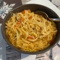 El cooksnap de Nuria cuando hizo Fideuá de calamares.