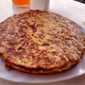 El cooksnap de Martin Corbalan cuando hizo Tortilla de papa rellena de jamón y queso.