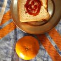 Uma hani का कुकस्नैप जब उन्होंने बटर टोस्ट (Butter toast recipe in Hindi) बनाया था।