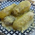 Cooksnap από maria karatzoglou στη συνταγή Κολοκυθάκια γεμιστά με κρεμα αυγολέμονο