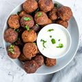 Mireya González's cooksnap of when they made Homemade falafels 🧆.