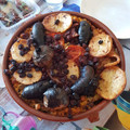 El cooksnap de Jacinto Talens Segui cuando hizo Arroz al horno con restos del cocido.