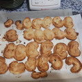 El cooksnap de Silvia Santos cuando hizo Palmeras de hojaldre.