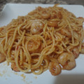 El cooksnap de Rut Borillo cuando hizo Espaguetis con gambas al ajillo.