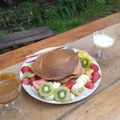 El cooksnap de Camila Ronzani cuando hizo Pancakes rápidos, fáciles y económicos.