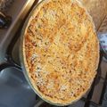 El cooksnap de Valeria Pernas cuando hizo Torta de coco y dulce de leche.