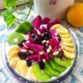 Cooksnap Ani Delighted semasa beliau membuat Crunchy Nutty Dragon Fruit Overnight Oat(Eat Clean) 🇮🇪.