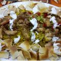 صورة من Aml Ali، شاركها بعد تجربة وصفة فته الشاورما السوري