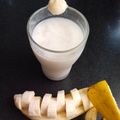 सोनल जयेश सुथार 's cooksnap of when they made બનાના મિલ્કશેક :(Banana Milkshake recipe in Gujarati).