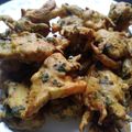 Naureen Khan Lodhi's cooksnap of when they made Mix veggies pakory.