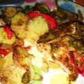 El cooksnap de Iván Aparicio Muñoz cuando hizo Salmón asado con patatas.
