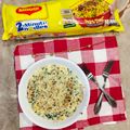 Leena Sachadev's cooksnap of when they made Maggi Bake Dish.