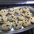 El cooksnap de Andrea Ortiz cuando hizo Galletitas con chispas de chocolate.