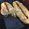 El cooksnap de Delia De Amilivia cuando hizo Pancitos caseros de queso.