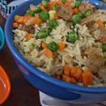 Roli Srivastava's cooksnap of when they made Egg Fried rice.