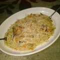 R@shows Cuisine's cooksnap of when they made Vegetable sphagetti.